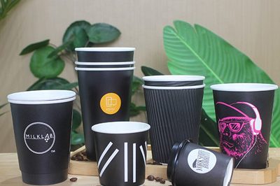 Cartoon ice cream paper cup (7)