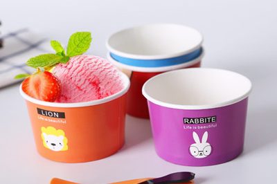 Cartoon ice cream paper cup (4) – 副本