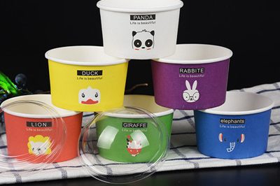 Cartoon ice cream paper cup (6) – 副本