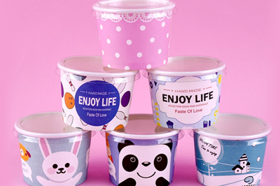 Cartoon ice cream paper cup (6) – 副本