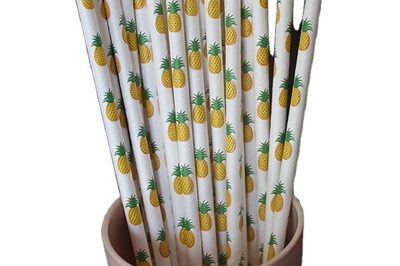 Pineapple paper straws (4) – 副本