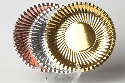 Rose gold paper plate (5) – 副本