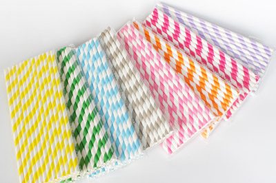 Striped plastic straws (2) – 副本
