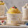 Custom logo biodegradable paper ice cream cups