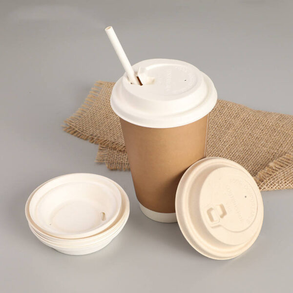 Wholesale disposable coffee paper lids supplier