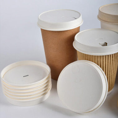 Wholesale disposable coffee paper lids supplier