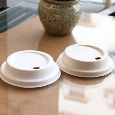Biodegradable coffee paper lids factory supply