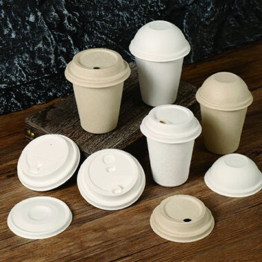 Biodegradable coffee paper lids factory supply