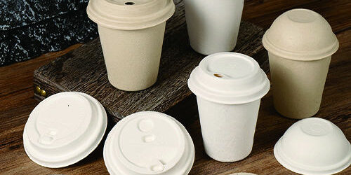 Biodegradable coffee paper lids factory supply