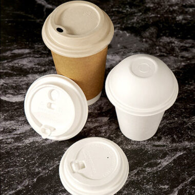 Biodegradable coffee paper lids factory supply