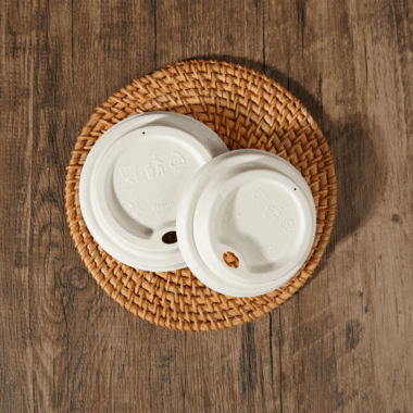 Biodegradable coffee paper lids factory supply