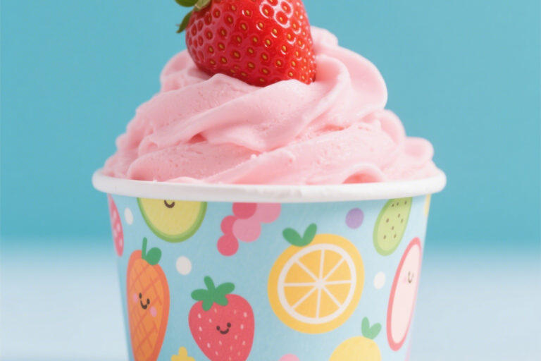 Hot selling dessert paper ice cream cups supplier