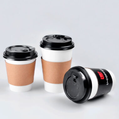 Wholesale custom printed coffee paper sleeve supplier