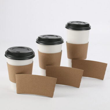 Wholesale custom printed coffee paper sleeve supplier