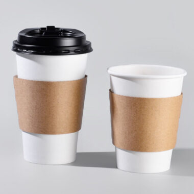 Wholesale custom printed coffee paper sleeve supplier