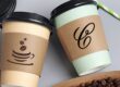 Bulk biodegradable custom coffee paper sleeves