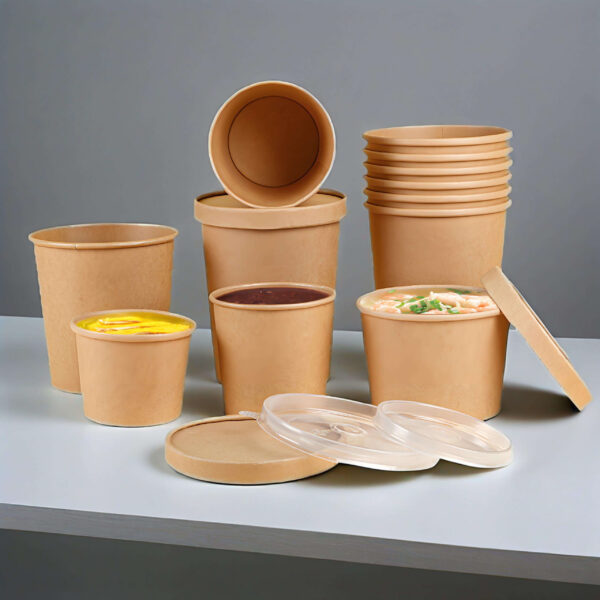 Factory direct disposable food bowls and soup cups
