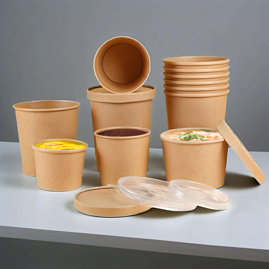 Factory direct disposable food bowls and soup cups
