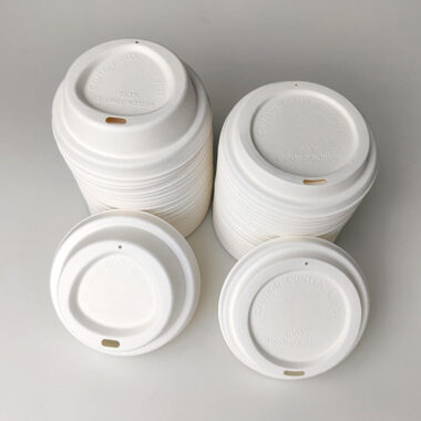 Custom biodegradable paper lids bulk supply