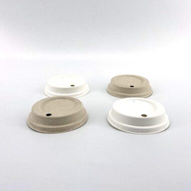 Custom biodegradable paper lids bulk supply