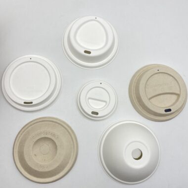 Custom biodegradable paper lids bulk supply