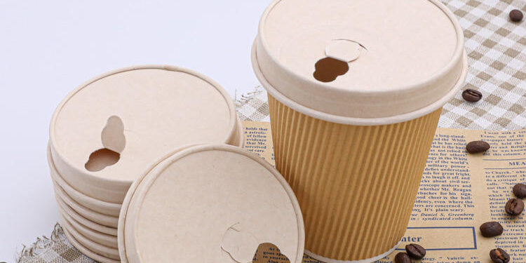 Biodegradable coffee paper lid manufacturer supply