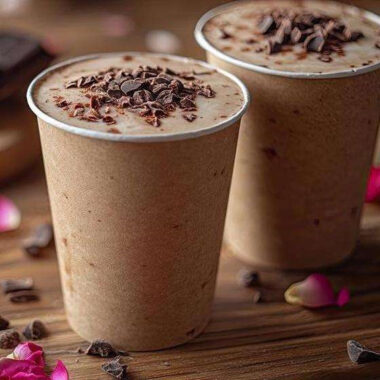 Biodegradable eco-friendly paper coffee & tea cups