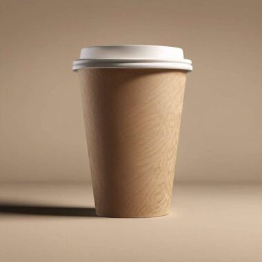 Biodegradable eco-friendly paper coffee & tea cups