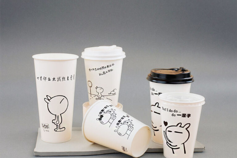 Paper coffee cups with lids from trusted manufacturer (6) Custom printed disposable coffee and tea cups with lids