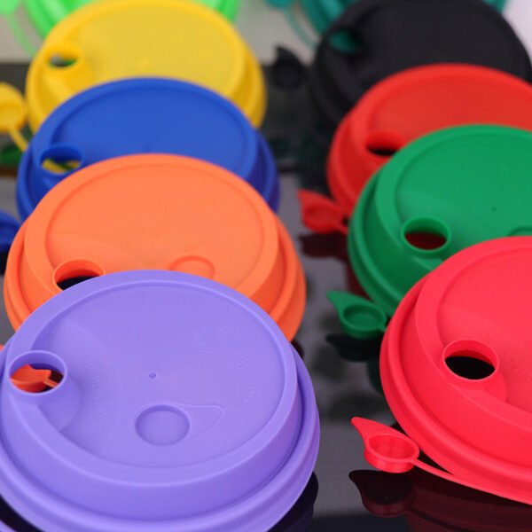 Colorful disposable paper cup lid manufacturer