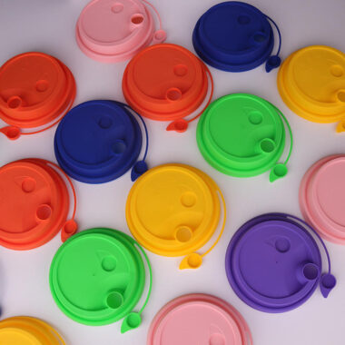 Colorful disposable paper cup lid manufacturer