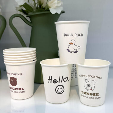 Wholesale food grade paper coffee and tea cups
