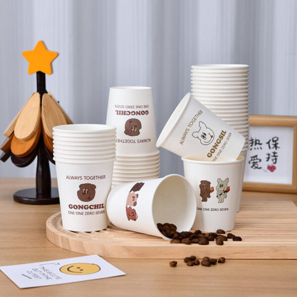 Wholesale food grade paper coffee and tea cups