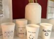 Wholesale food grade paper coffee and tea cups