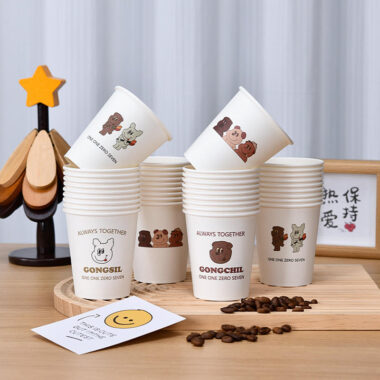 Wholesale food grade paper coffee and tea cups