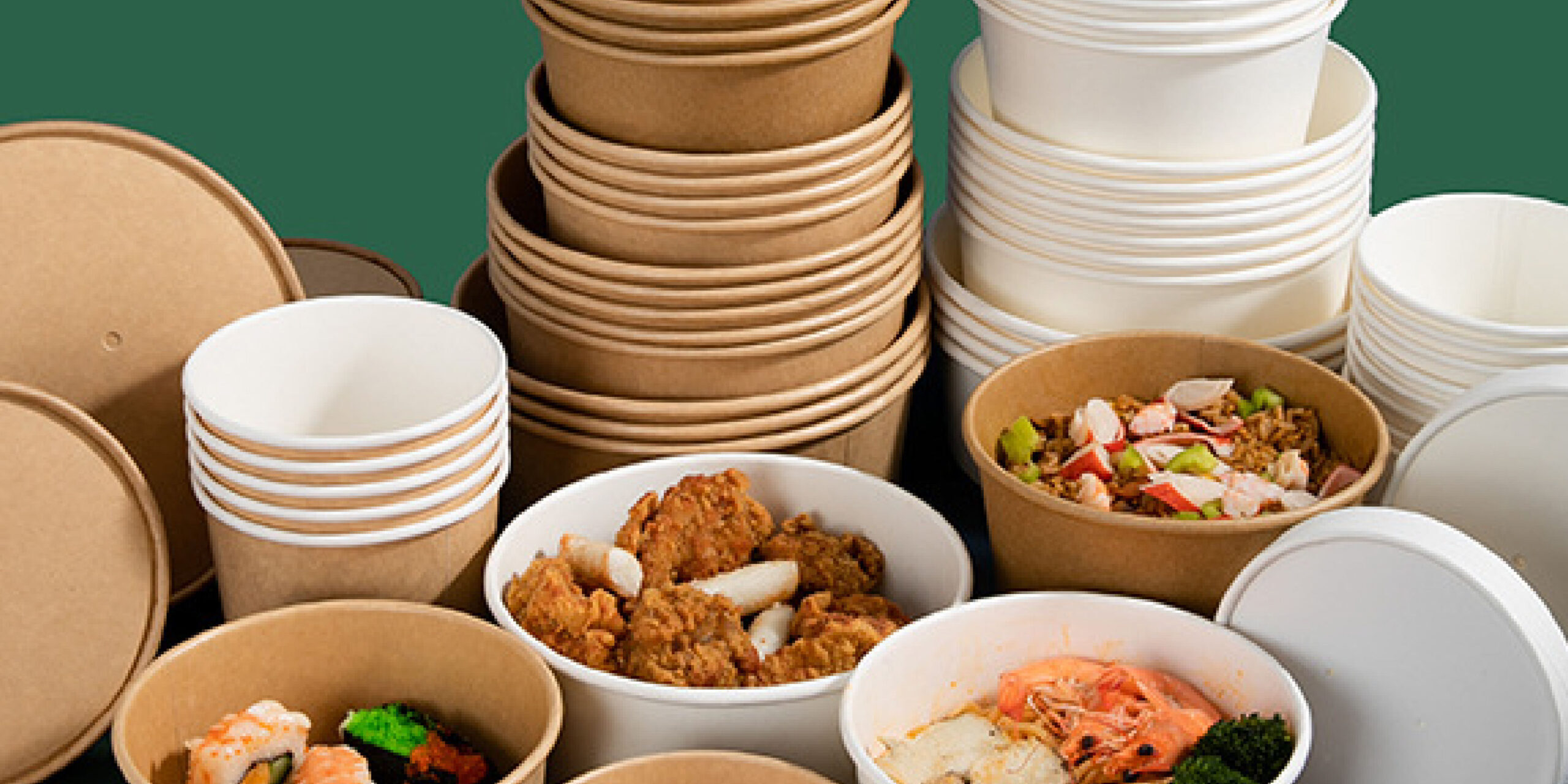 Disposable restaurant food bowls and soup cups factory