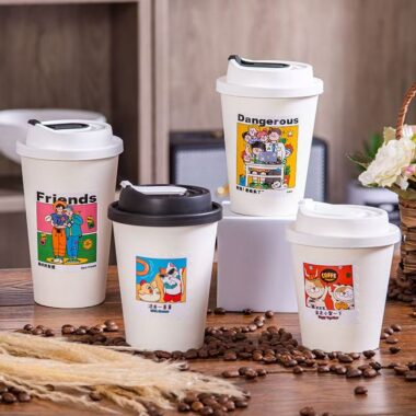 Single wall insulated anti-scald paper coffee cups for coffee and tea
