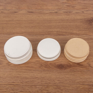 Biodegradable coffee cup paper lid for eco-friendly takeaway