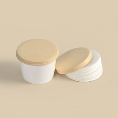 Eco-friendly disposable coffee paper cup lid